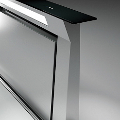 Falmec DOWNDRAFT GLASS BLACK 90